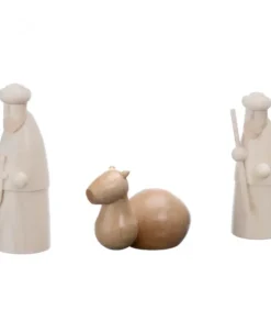 Dromadaire En Bois Pour Crèche De Noël, 3 Cm|Schalling, crèche moderne New